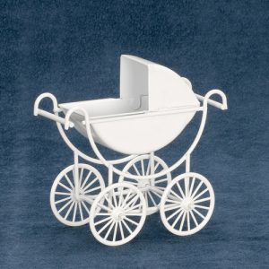 WHITE METAL CARRIAGE