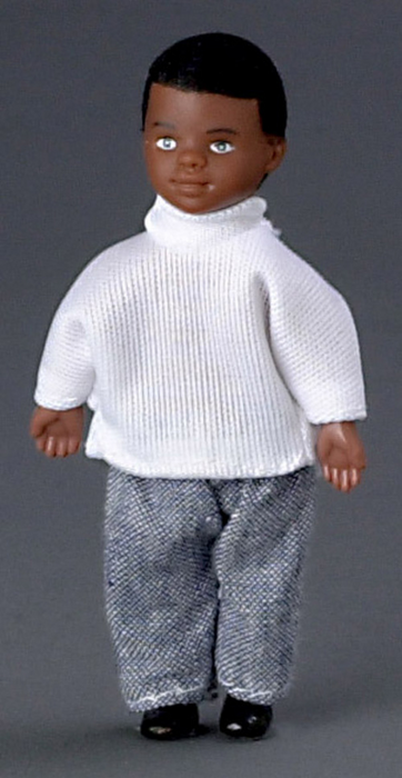 BOY W/OUTFIT/BLACK
