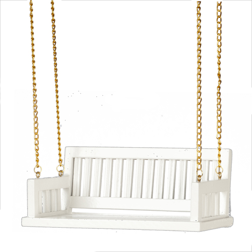 PORCH SWING/WHITE/CB