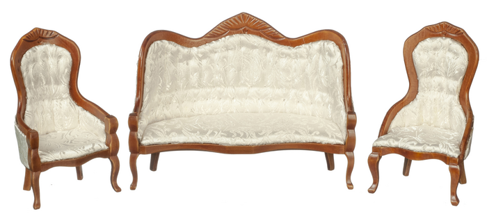 VICT.LIV.RM/3/WHITE/WALNT