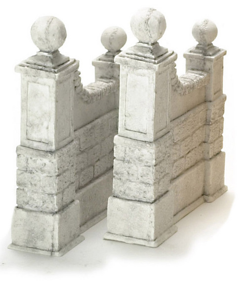 GRAY WALL/2 PCS
