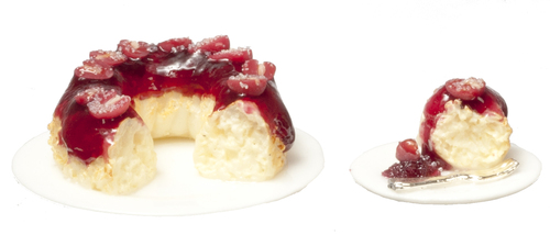STRAWBERRY SPONGE CAKE