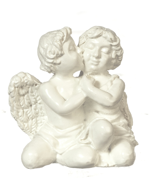 TWO CHERUBS/WHITE