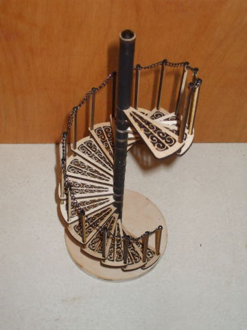 1/2in.SPIRAL STAIRCASE
