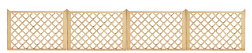 CROSSHATCH FENCE/4