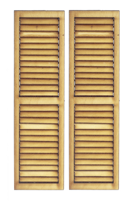 WORKING LOUVERED SHUTTERS