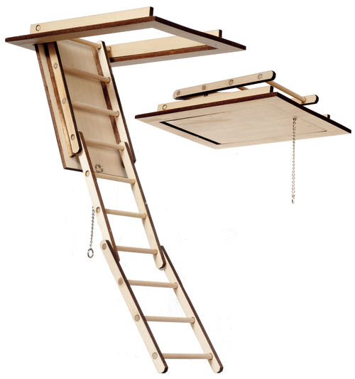 FOLDING ATTIC STAIRS