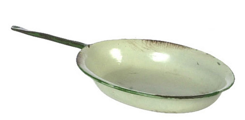 OVAL OMELETTE PAN/BEIGE