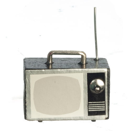 T.V. SET/SMALL/BLACK