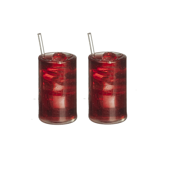 COLA/GLASS TUMBLERS SET/2