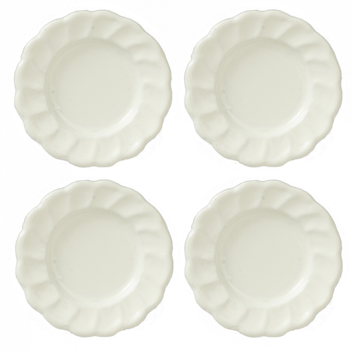 PLATES/WHITE/SET/4