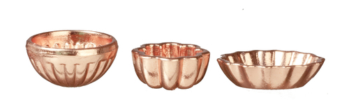 SMALL BUNDT PANS/COPPE/3