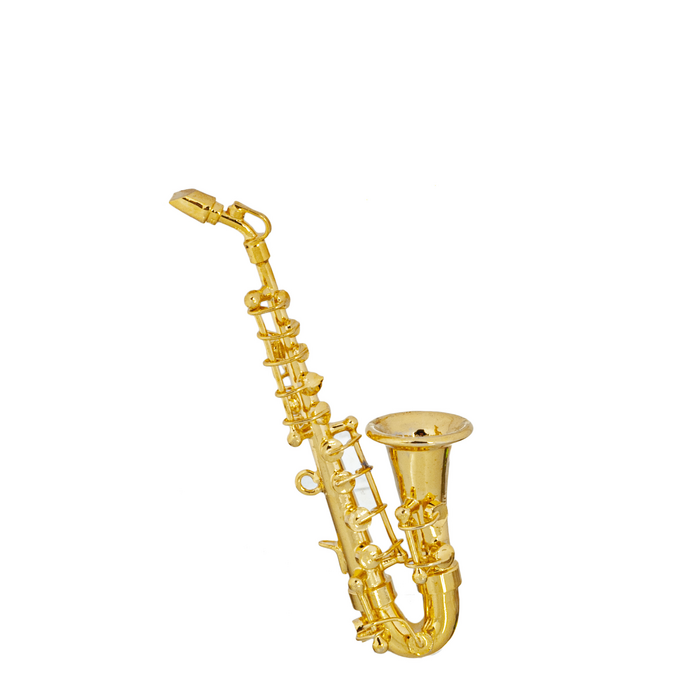 BRASS SAXOPHONE/CASE/2.7
