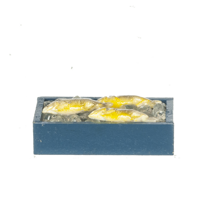 BLUE BOX WITH FISH