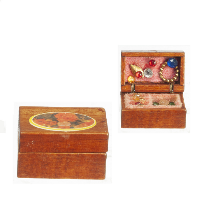 JEWELRY BOX W/JEWELRY