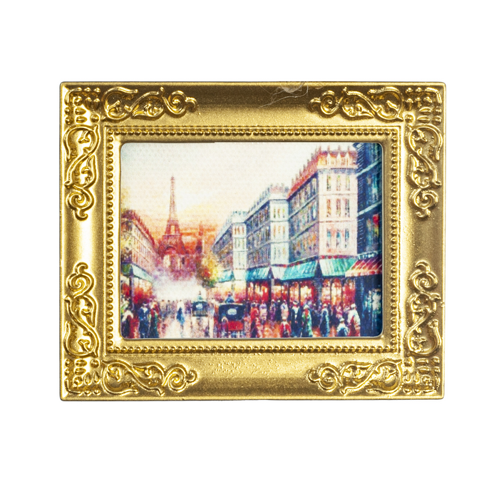 PARIS STREET/GOLD FRAME