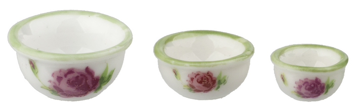 NESTING BOWLS/SET/3/ROSES