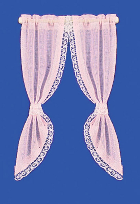 DEMI CURTAINS/TIE BACK/PK