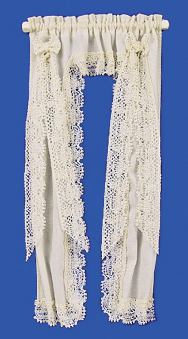 CURTAINS/VICT.PRISC/ECRU