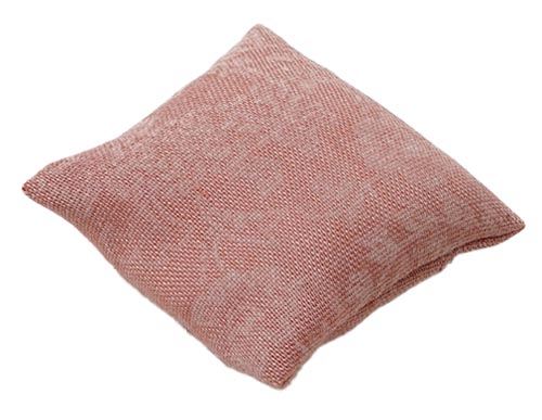 PILLOW/MAUVE WITH FLORAL