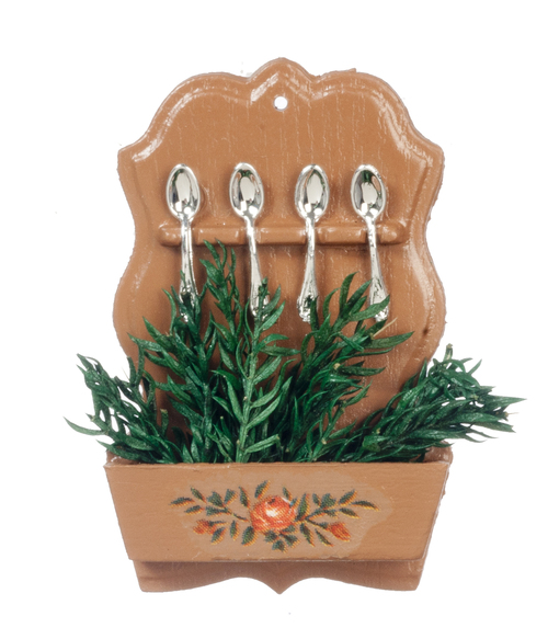 DECORATED SPOON RACK