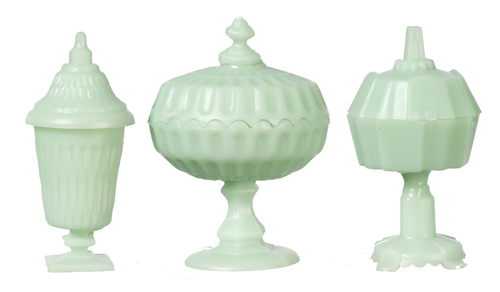 CANDY DISHES/3pcs/JADITE