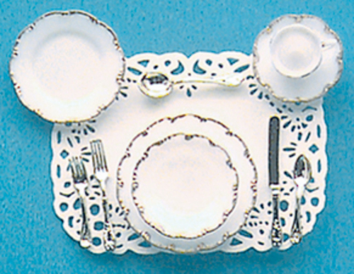 ONE PLACE SETTING/GOLD TR