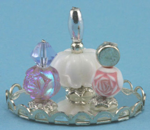 LARGE PERFUME TRAY/3 BOTT