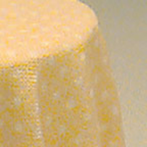 SKIRTED TABLE/YE.MINI DOT