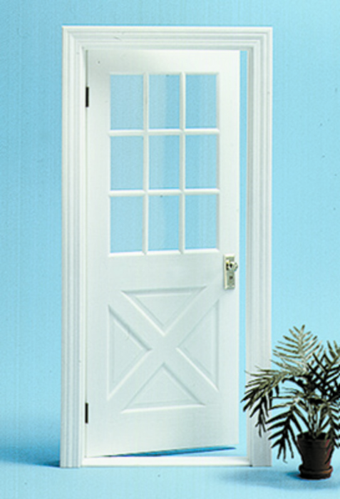 COLONIAL CROSSBUCK DOOR