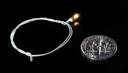 16V GOR BULB/BLK WIRE