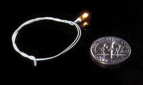 16v GOR BULB/8in WHT WIRE