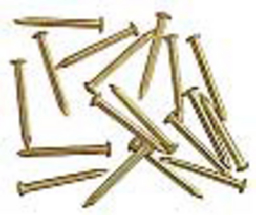 1/4in BRASS BRADS/100