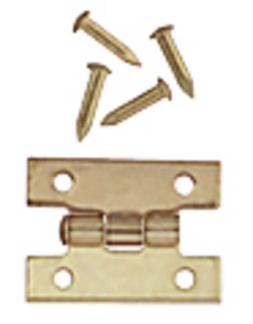FLUSH HINGES W/NAILS/4