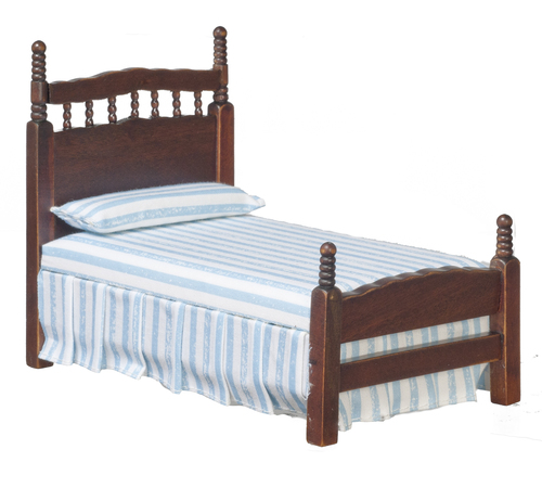SINGLE BED/WALNUT