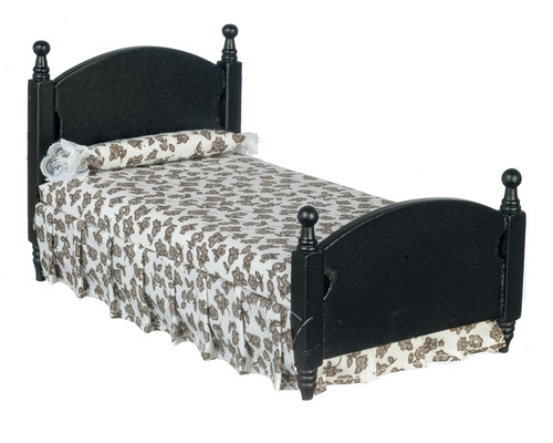 SINGLE BED/BLACK