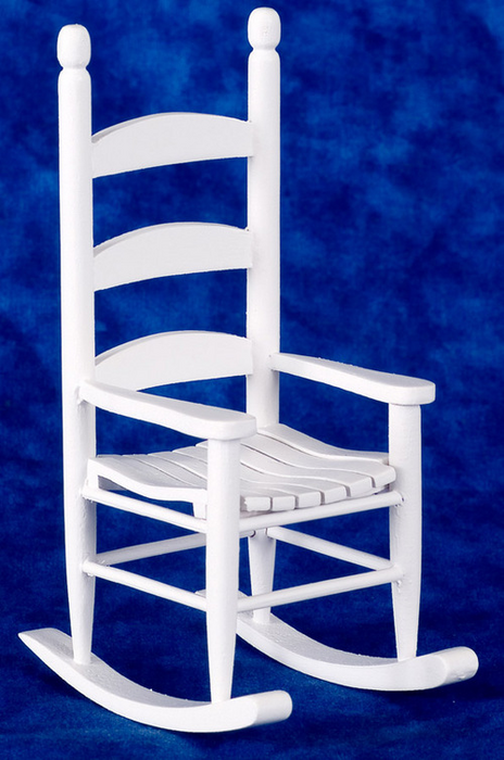 CABIN ROCKING CHAIR/WHITE