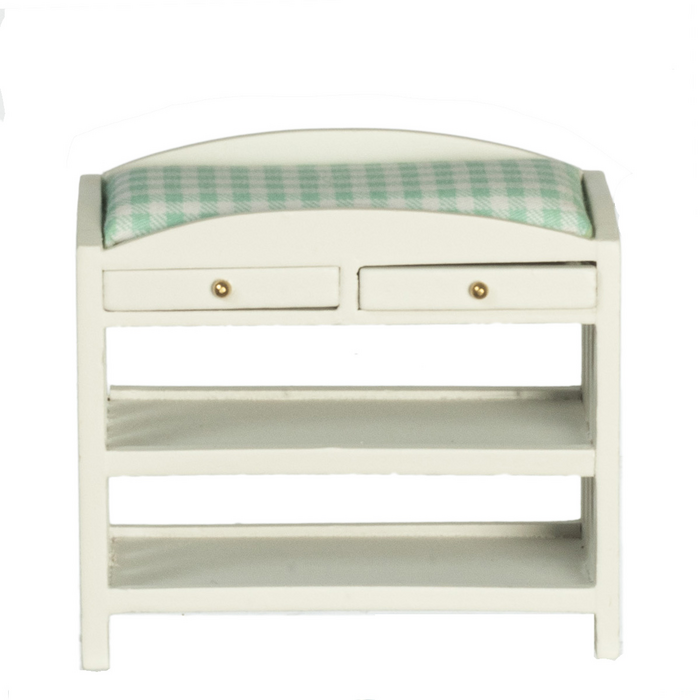 CH.TABLE/SLATS/WHITE/BL/M