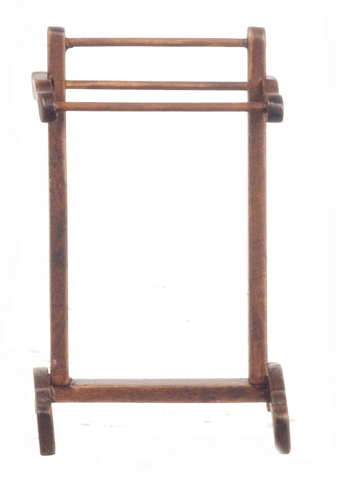 TOWEL RACK/WALNUT