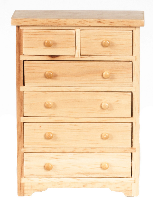 CHEST OF DRAWERS/OAK