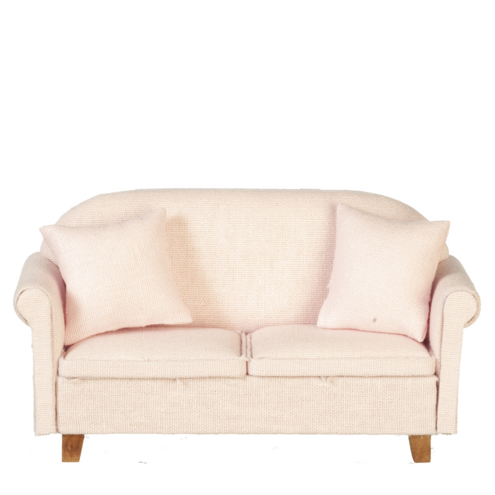 SOFA W/PILLOWS/PINK