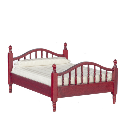DOUBLE BED/MAHOGANY