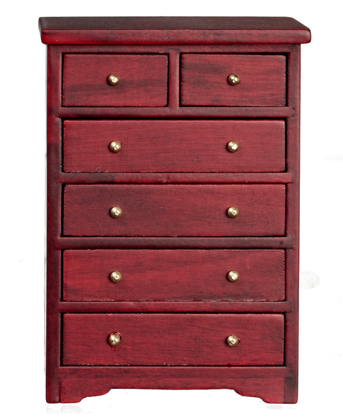 CHEST OF DRAWERS/MAHOGANY