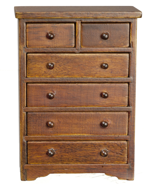 CHEST OF DRAWERS/WALNUT