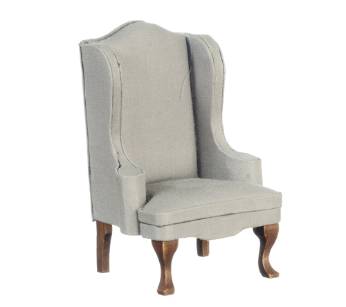 CHAIR/GRAY/WALNUT