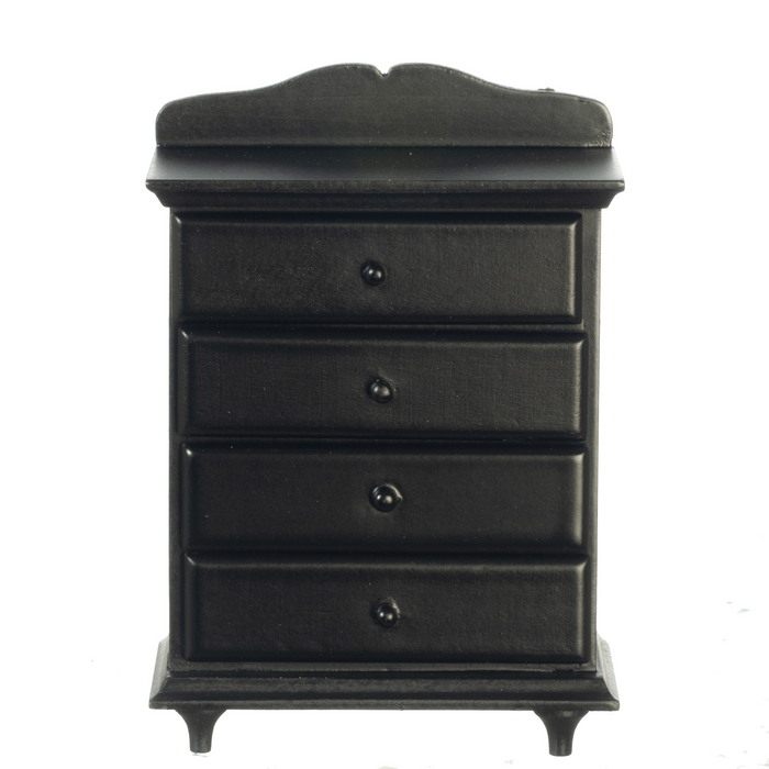 CHEST OF DRAWERS/BLACK