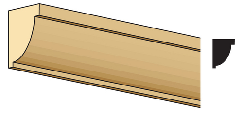 SMALL CORNICE/1/4 x 24