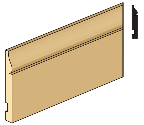BASEBOARD MOLDING/7/16