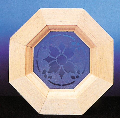 OCTAGON WINDOW W/INSERT