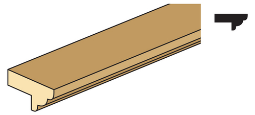CHAIR MOLDING/1/4x1/8x24